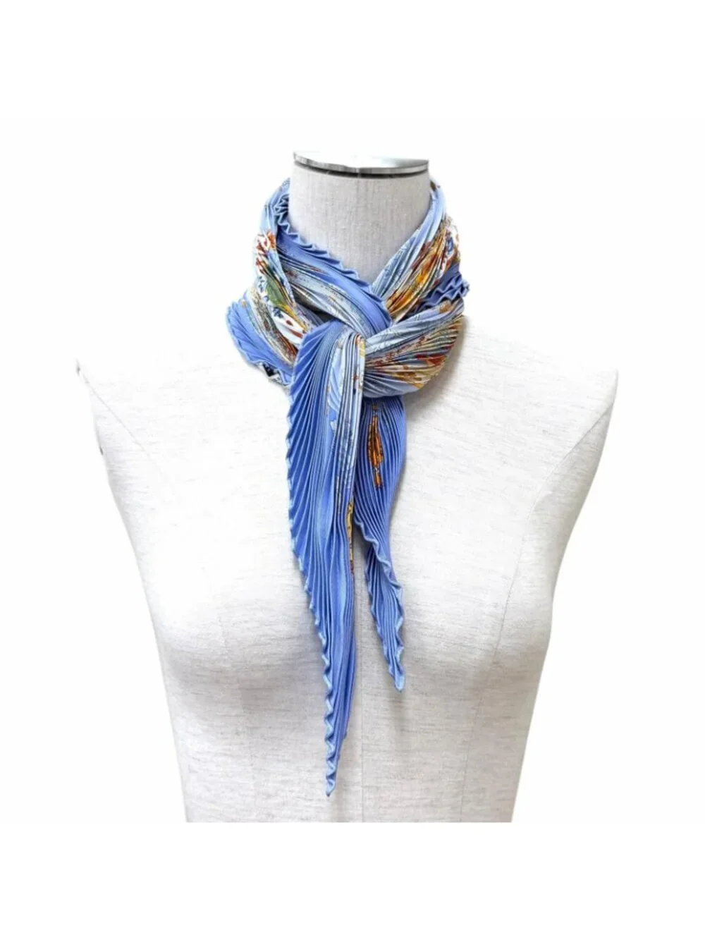 Hermes Carre 90 Escales Mediterraneennes Mediterranean Port 100% Silk Diamond